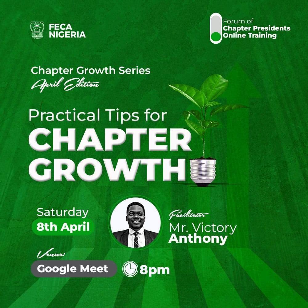 FECA Nigeria is set to have an exposition on Chapter Growth